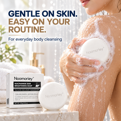 Niacinamide Brightening Soap Bar – Gentle Body Cleanser for Smooth, Radiant Skin