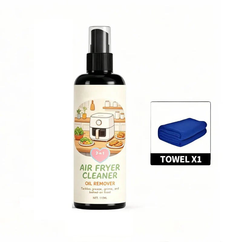 🔥✨2-in-1 Air Fryer Cleaner and Degreaser Spray