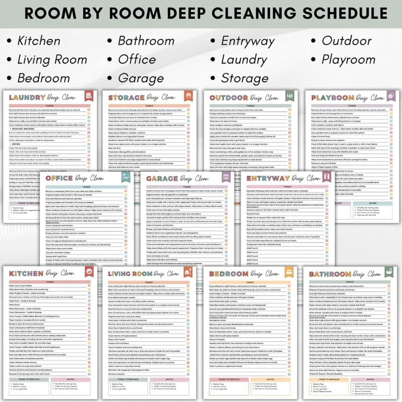 🔥Clean Routine Planner