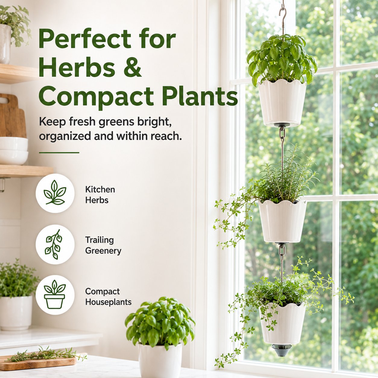 🔥Limited Time 50% Off✨Vertical Hanging Pot Kit
