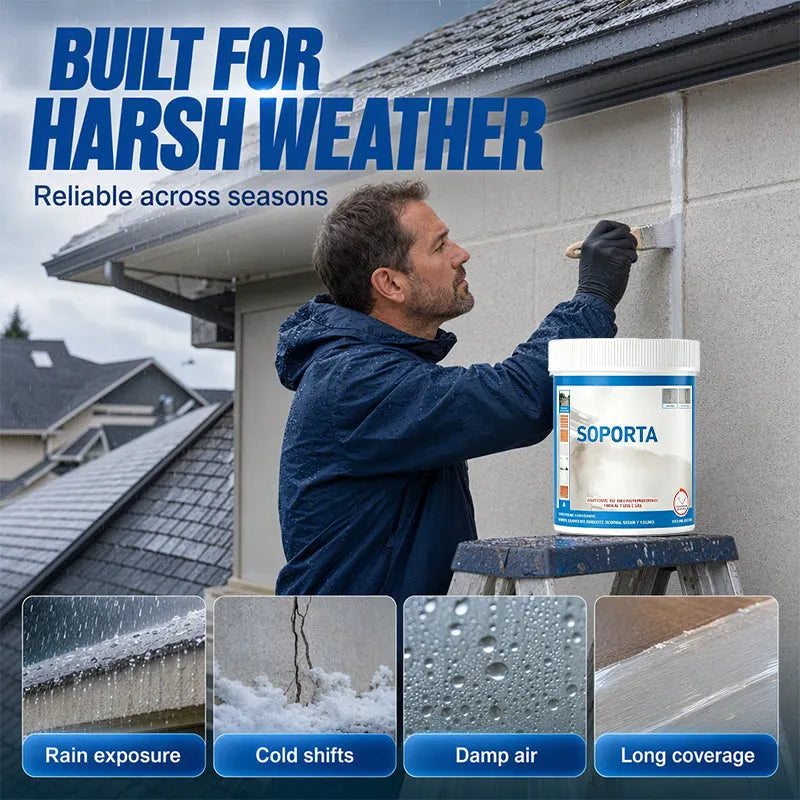 Clear No-Crack Waterproof Sealant