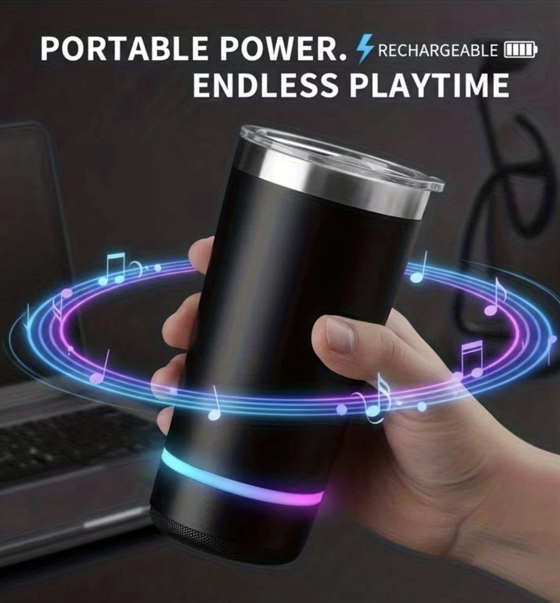 Sips & Sounds Together — The 2-in-1 Mug That Turns Every Moment Into a Vibe ✨