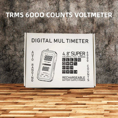 🔥Fully Automatic True RMS (TRMS) 6000 Count Digital Voltmeter