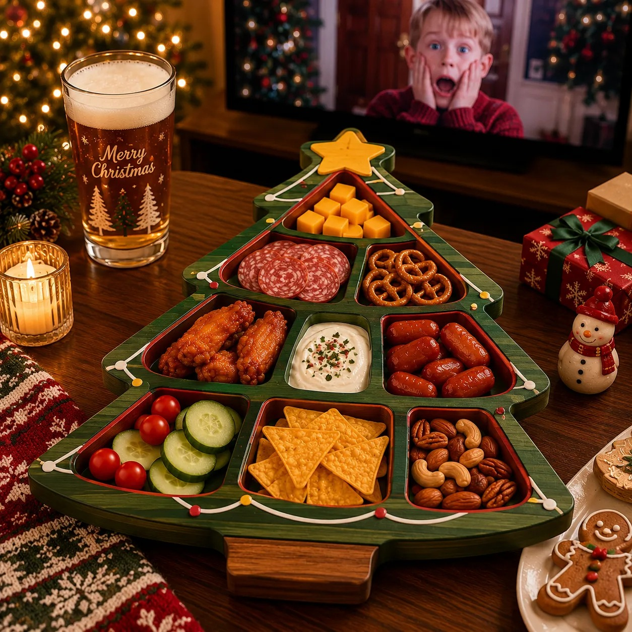🔥Last Day 49% OFF🎄 Christmas Snack Serving Tray