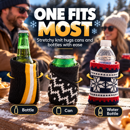🍻 Knit Beer Glove - Cozy Winter Hand Warmer