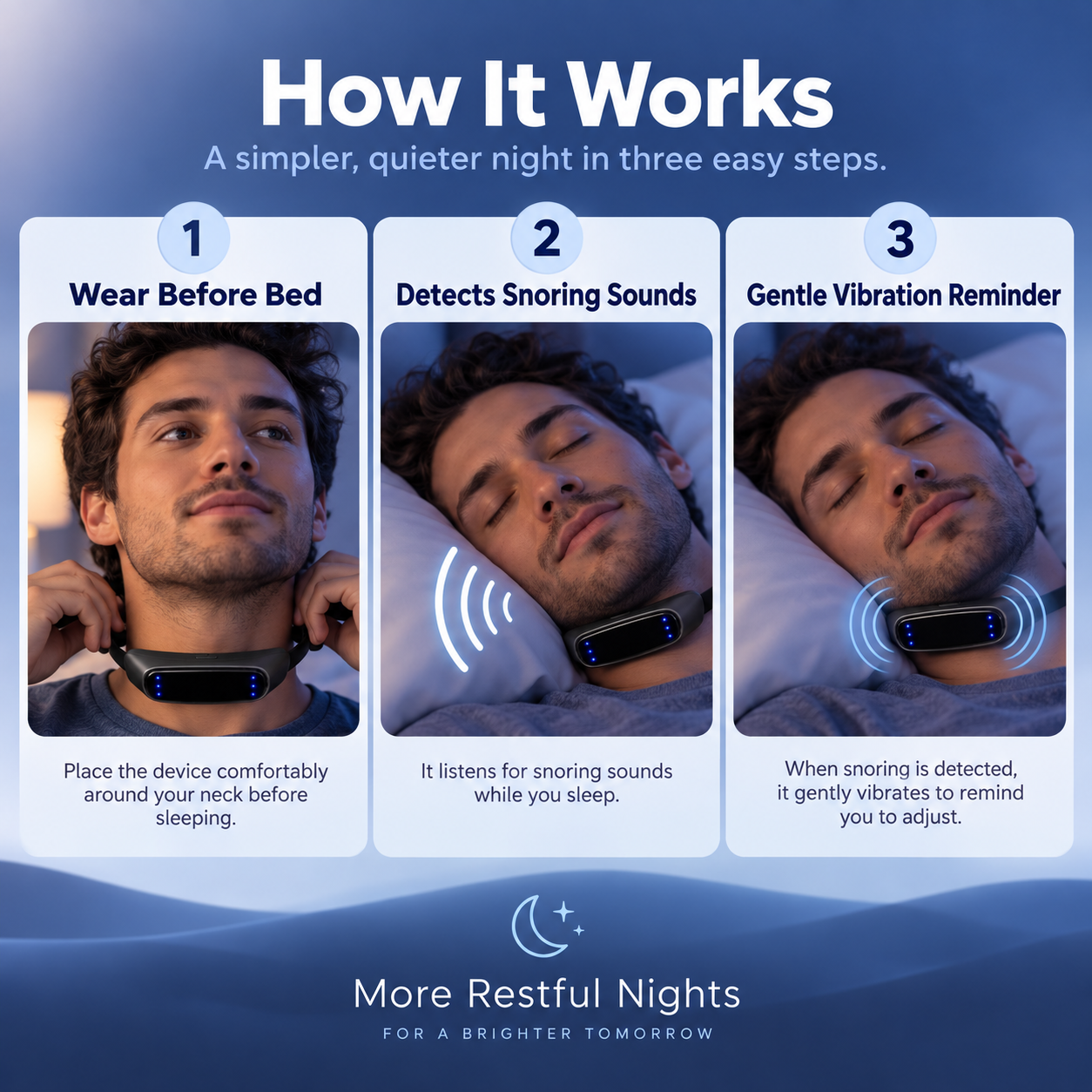 Anti-snoring wearable device - product image 4
