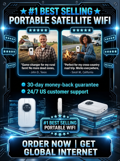 [Global Coverage] Boundless Portable Wi-Fi– 🛡️