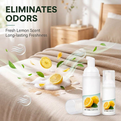 ⏳🔥LIMITED-TIME 50% OFF! ⏰Scented Foam Cleaner - Lemon Scent, Multi-purpose Gentle Stain Remover for Home, Kitchen, and Bathroom