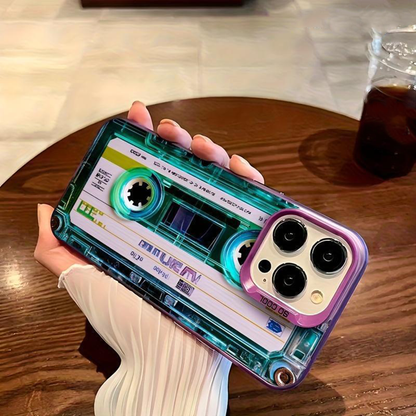 🔥Limited Time 50% Off✨Unique blue-green transparent tape phone case