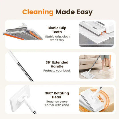 💥💥1+4 FREE!🧹🔥Dust Mop – Practical, Effective & Reusable