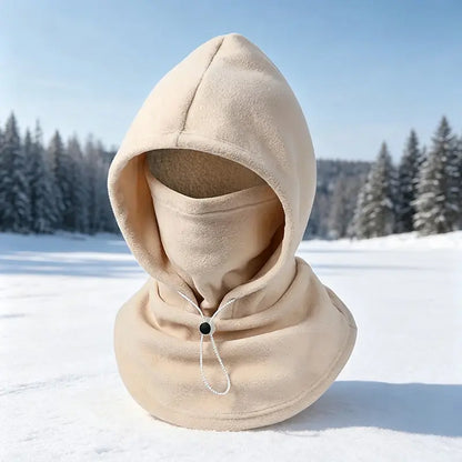 🥶 Fleece Balaclava Hood – Full Face & Neck Winter Protection for Outdoor Adventures