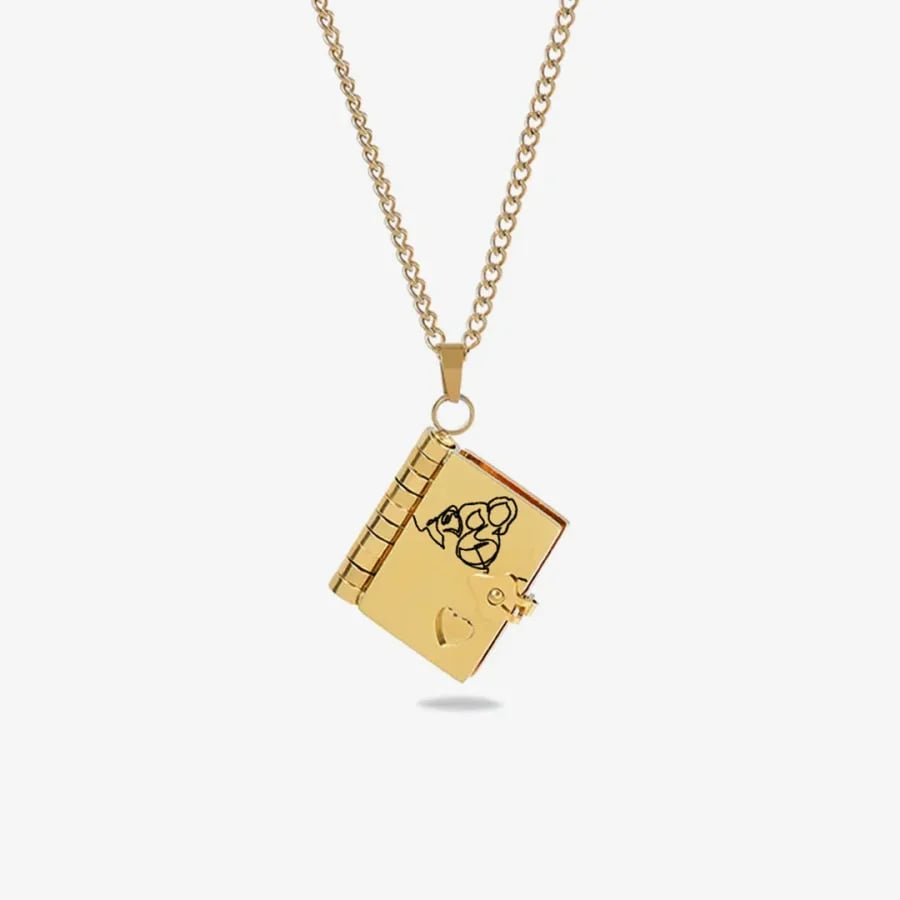 🔥HOT SALE🔥For Granddaughter and daughter - The Most Beautiful Chapter Book Necklace