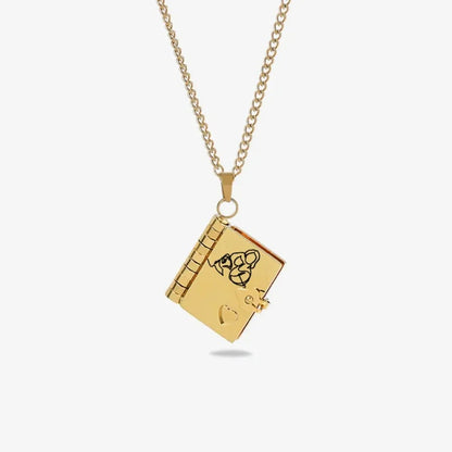 🔥HOT SALE🔥For Granddaughter and daughter - The Most Beautiful Chapter Book Necklace
