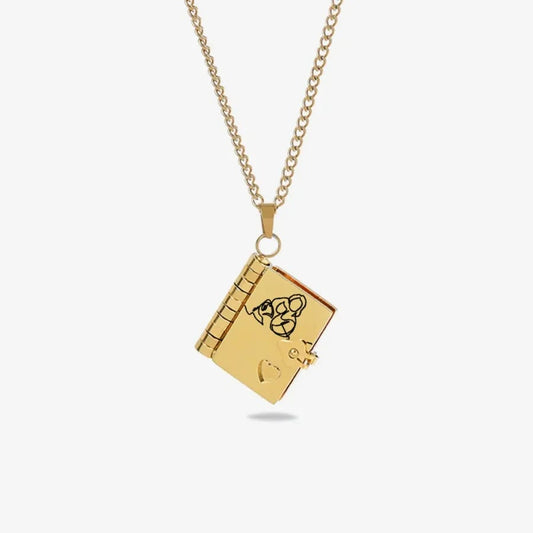 🔥HOT SALE🔥For Granddaughter and daughter - The Most Beautiful Chapter Book Necklace