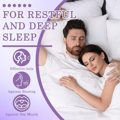 😴120Pcs Breathable Anti Snoring Mouth Tape Train Nasal Breathing Sleep Strips