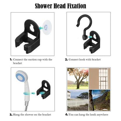 💥Exclusive Offer🚿 Stay Fresh Outdoors✨ Portable Camping Shower with Adjustable Flow – For Easy & Convenient Outdoor Cleaning!