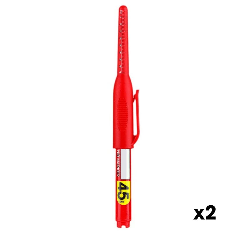 📢📢48% OFF !! ⏰Deep Hole Marker with 45mm Long Nib