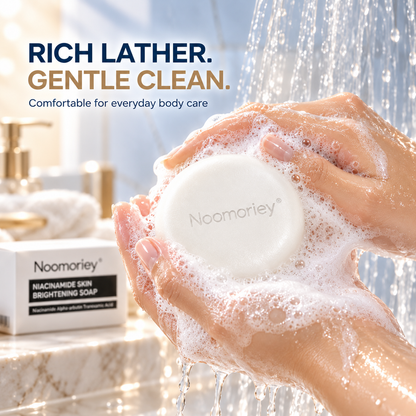 Niacinamide Brightening Soap Bar – Gentle Body Cleanser for Smooth, Radiant Skin