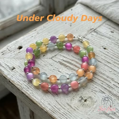 🌈 Sofia Dopamine UV Reactive Beaded Jewelry – Your New Summer Staple