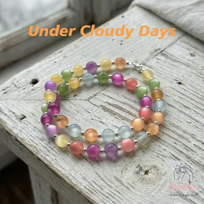 🌈 Sofia Dopamine UV Reactive Beaded Jewelry – Your New Summer Staple