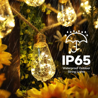 🔥Limited Time 50% Off✨Outdoor backyard solar string lights