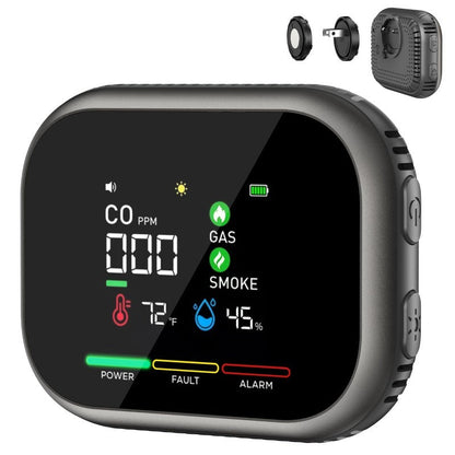 🔥6-in-1 Battery Rotable Air Safety Monitor