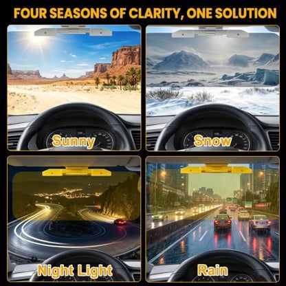 Sun Visor Extension Car Windscreen Sun Protection Anti-Glare Blend