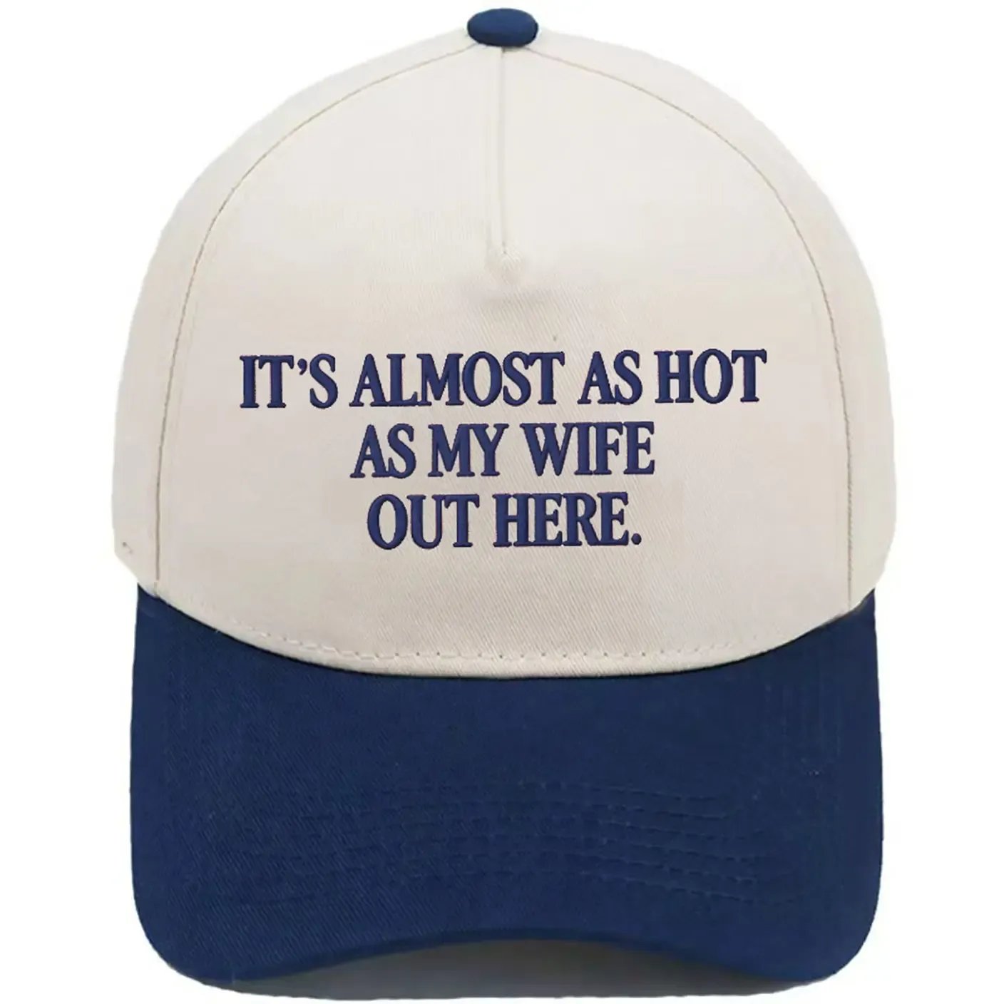 🧢Funny "Almost As Hot As My Husband" Embroidered Hat