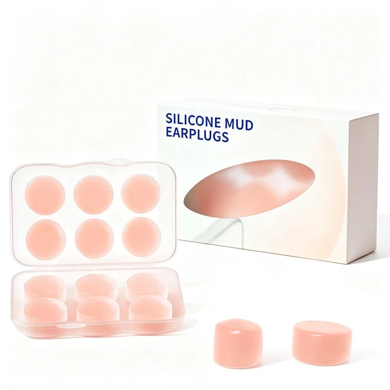 💥Buy 1 get 1 free💕Moldable Silicone Mud Earplugs