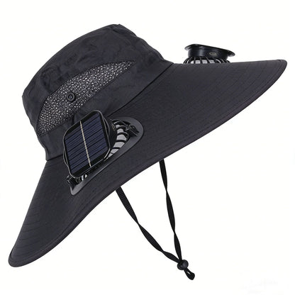 🔥HOT SALE 49% OFF - ☀️Solar-Powered Outdoor Cooling Fan Hat