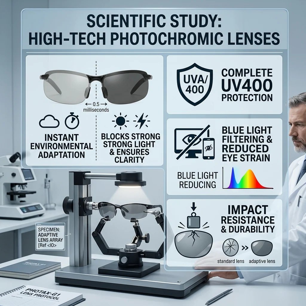 🚙🕶️Smart Vision Glasses – Anti-Glare UV Protection with Infrared Night Vision & Impact-Resistant Lenses