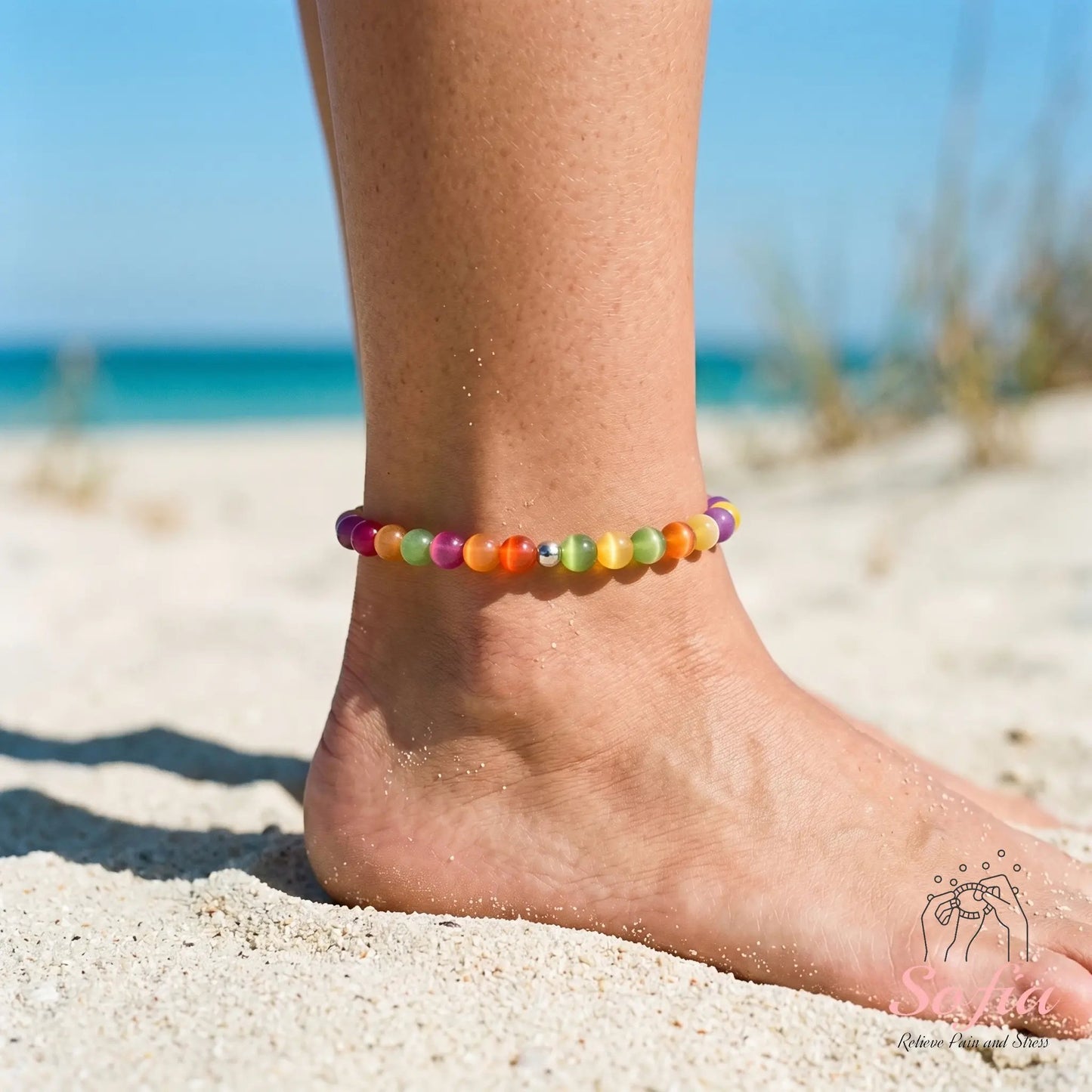 🌈 Sofia Dopamine UV Reactive Beaded Jewelry – Your New Summer Staple