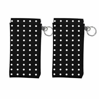 💥Buy 1 get 1 free 🔥Soft PU Leather Sunglasses Pouch Elastic Opening Eyeglasses Bag