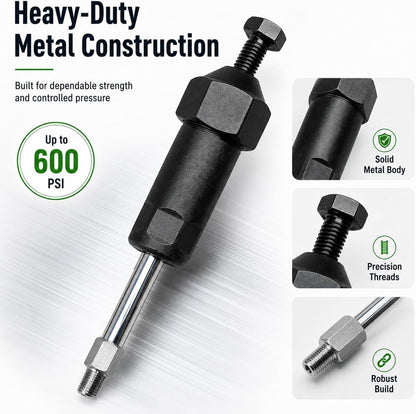 🔧 Heavy‑Duty Grease Fitting Cleaner Tool With M6 & M8 Adapters