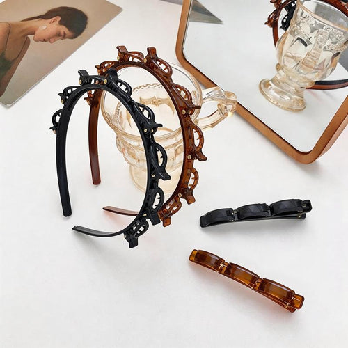 👑Women's Minimalist Resin Headbands (2-Pack)