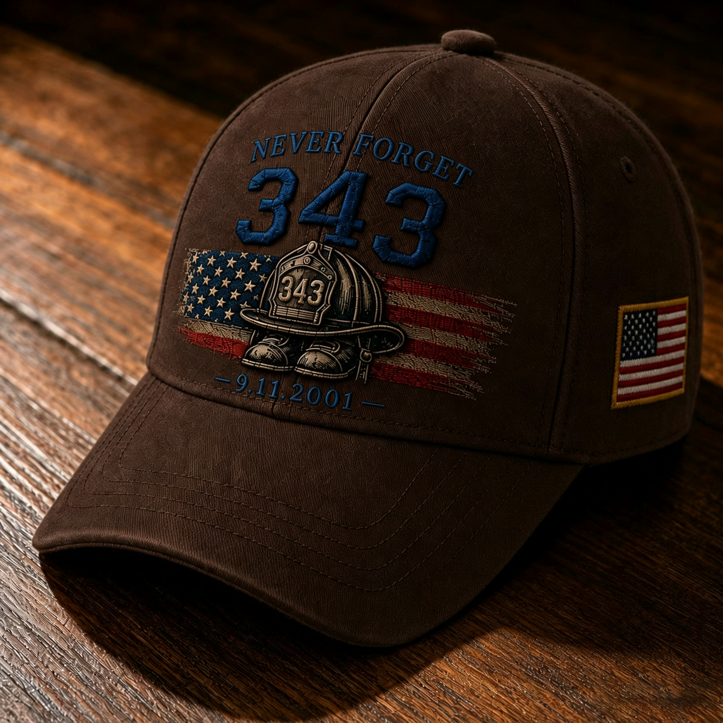 🧢Never Forget 343 Memorial Cap 🎁 Buy the Cap Get the Matching Tribute Coin FREE