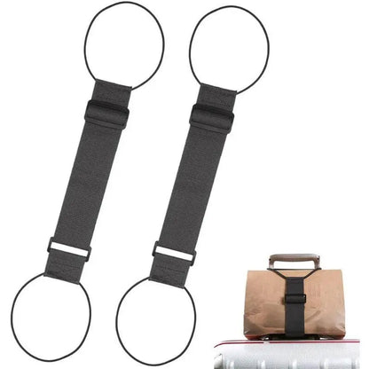 ✈️2-Pack Hands-Free Travel Luggage Strap – Carry More, Stress Less
