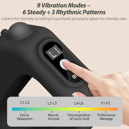 🚨 BLACK GONE! ACT FAST ⚡2026 New Fascia Ring R10™ 🔥 Cordless Waist & Back Muscle Recovery Massager | Adjustable Fit Up to 55'