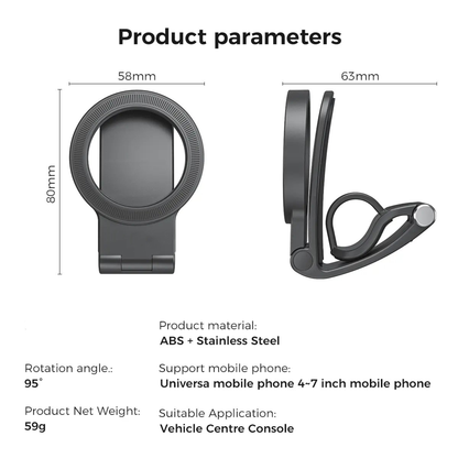 🔥Magnetic Car Phone Mount
