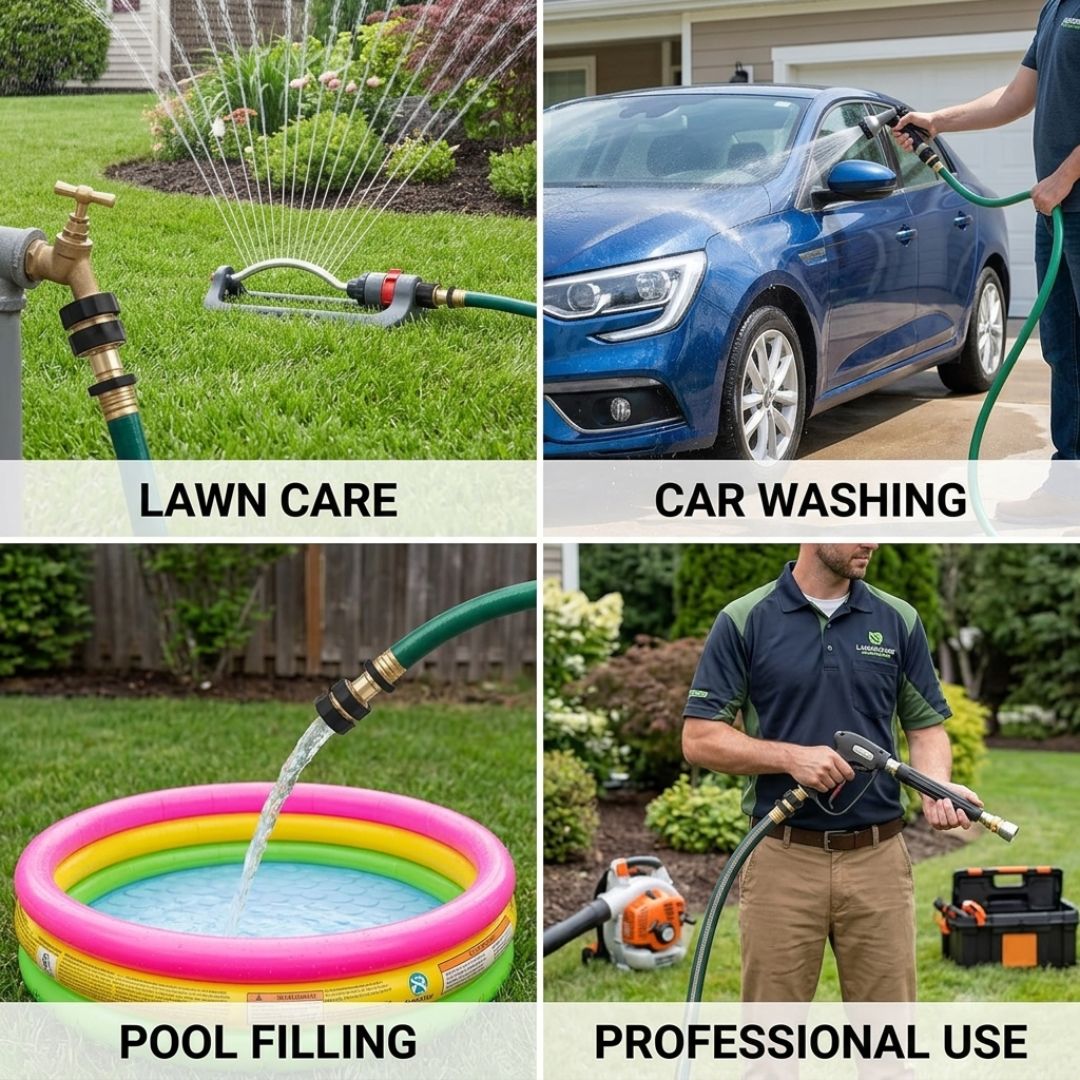 ✨Garden Hose Quick Connectors 3/4-Inch Male and Female