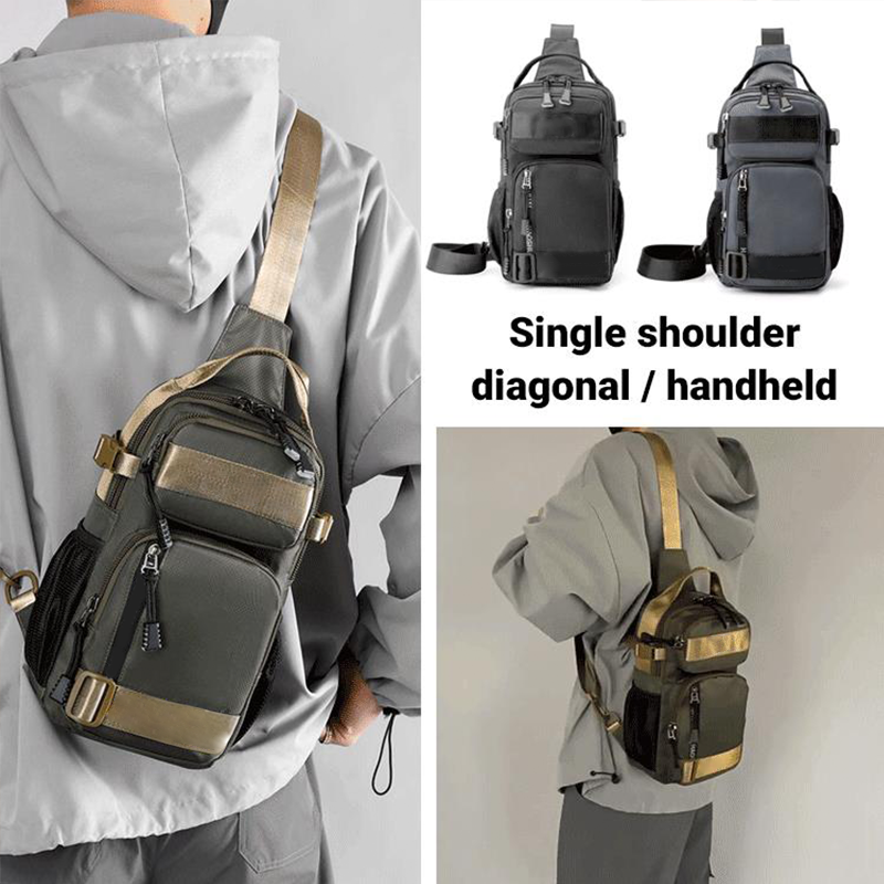 📢📢50% OFF !! ⏰ 2026 Adjustable Oxford Cloth Casual Chest Bag – Stylish & Durable ✨