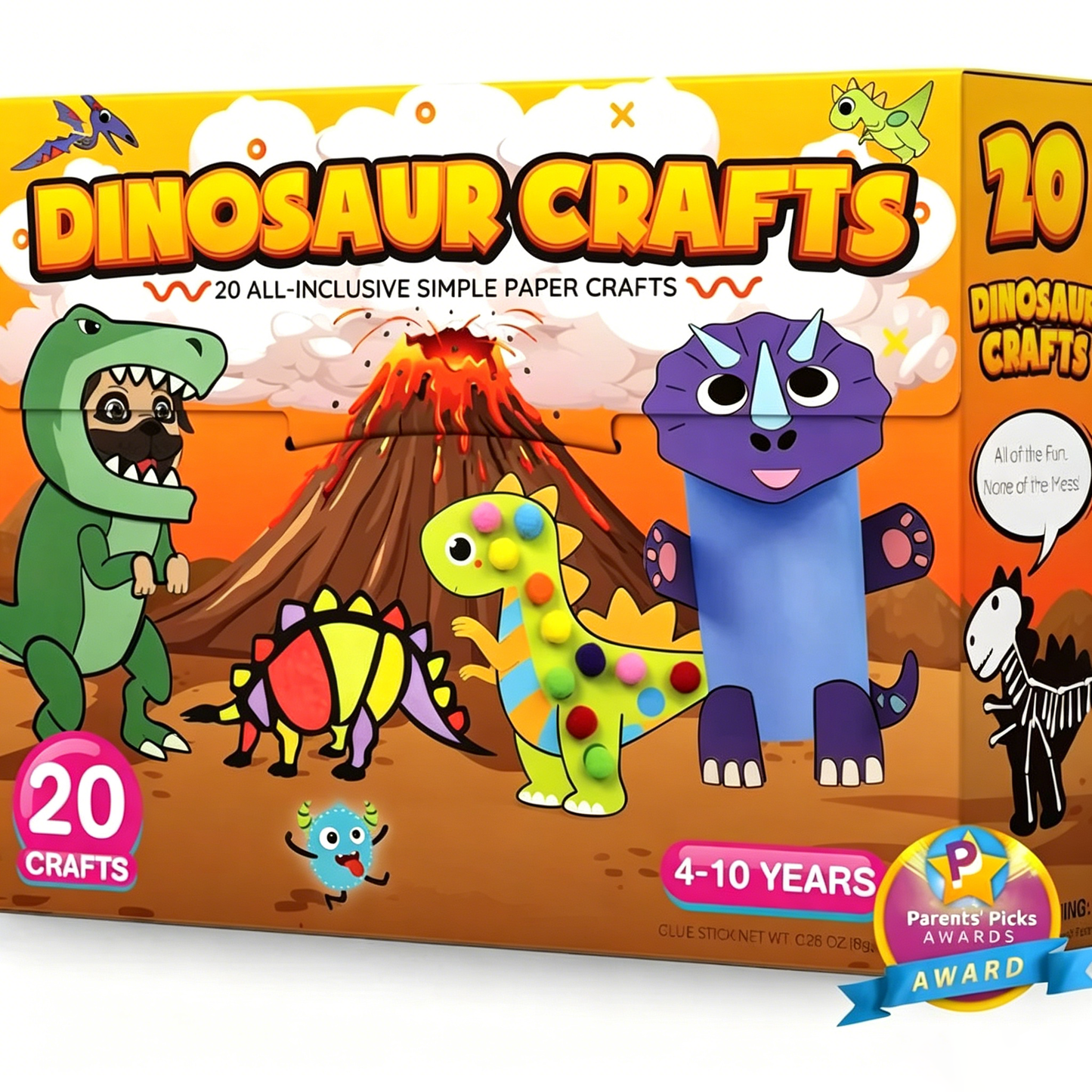 🎨❤️ 20 Princess & Unicorn Crafts in a Box – Fun Mess-Free DIY Kit for Kids Ages 3–8