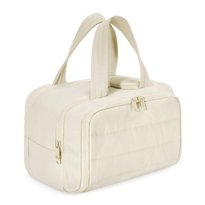 🔥ONLY $19.98🔥4-in-1 Puffy Multi-Functional Toiletry Bag for Women – Large Capacity Travel Organizer