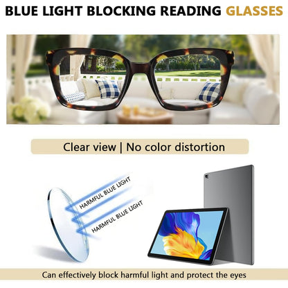 🔥Limited Time 50% Off👓 3 Pack Tortoiseshell Reading Glasses