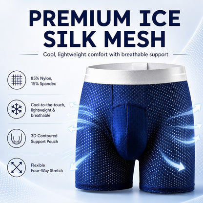 🏆45K+ SOLD 🔥2026 HOT SALE   Premium All-Day Comfort IceSilk Mesh Men's Boxer