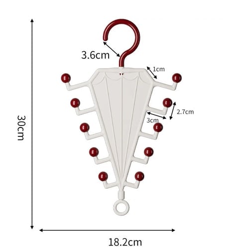 ⏳Limited-time ⏰- Multi-Functional V-Shaped Double Sided Hanger Storage Rack