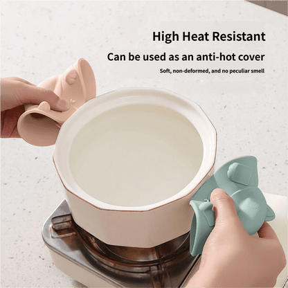 🎉🍵Universal Food-Grade Silicone Mug Lid (Cat Design)🐱
