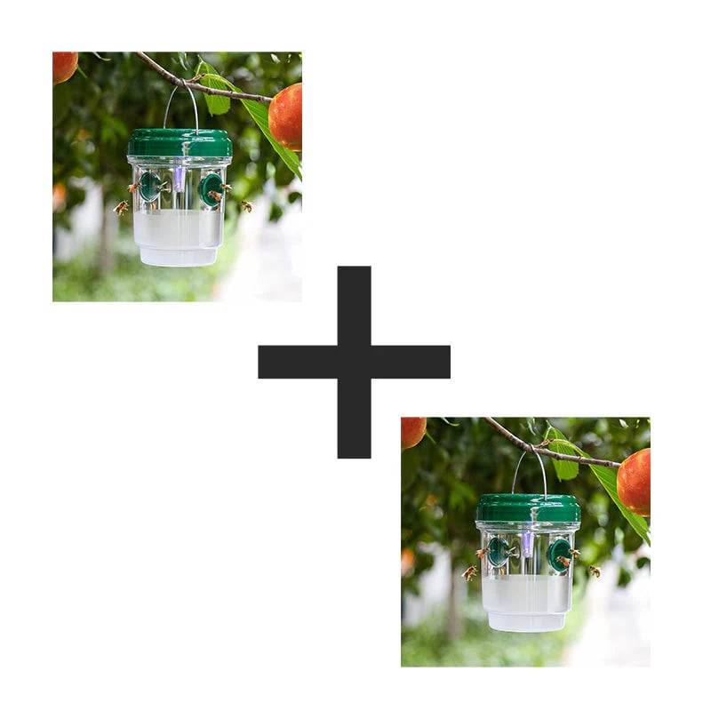 Solar Powered Hanging Wasp Trap