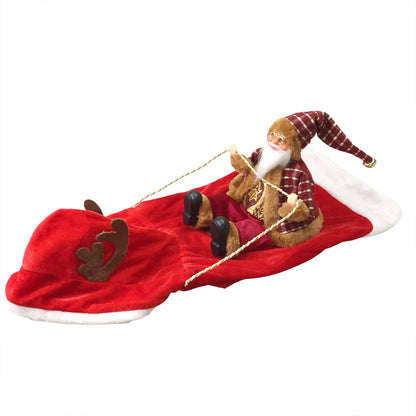 Santa Rider Pet Christmas Costume