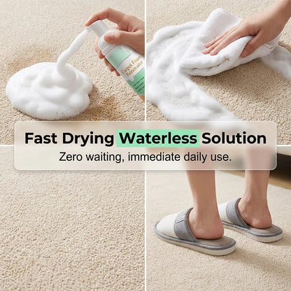 🔥BUY 1 GET A FREE🔥Waterless Carpet Foam Stain Remover with Towel